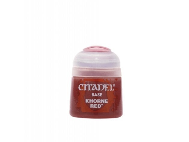 Akriliniai dažai Citadel, Khorne Red (base), 12ml. kaina ir informacija | Piešimo, tapybos, lipdymo reikmenys | pigu.lt