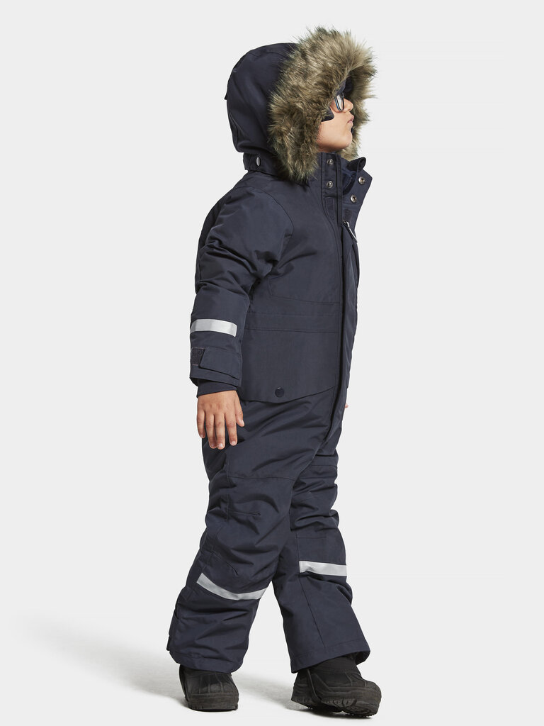Didriksons vaikiškas žieminis kombinezonas BJÖRNEN, tamsiai mėlynas kaina ir informacija | Žiemos drabužiai vaikams | pigu.lt