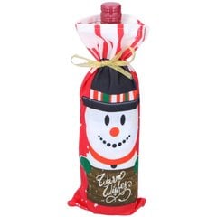 Kalėdinis dovanų maišelis buteliui kaina ir informacija | Dovanų pakavimo priemonės | pigu.lt