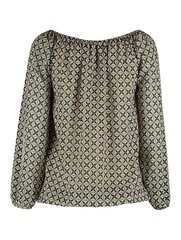 Женская блузка Hailys CARA1047*01 4067218159797, белая/черная цена и информация | Женские блузки, рубашки | pigu.lt