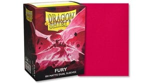 „Dragon Shield“ standartinės matinės dvigubos įmautės – Fury, 100 vnt цена и информация | Настольные игры, головоломки | pigu.lt