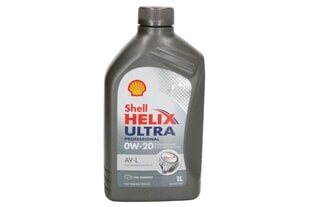 Variklio alyva Shell Helix Ultra  AV-L 0W20, 1L kaina ir informacija | Shell Autoprekės | pigu.lt