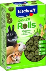 Vitakraft green rolls для грызунов, 300г цена и информация | Корм для грызунов | pigu.lt