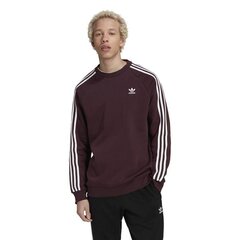 HOODIE ADIDAS ORIGINALS 3-STRIPES CREW HK7291 HK7291 цена и информация | Мужские толстовки | pigu.lt