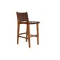 Kėdė Dkd Home Decor, ruda kaina ir informacija | Virtuvės ir valgomojo kėdės | pigu.lt