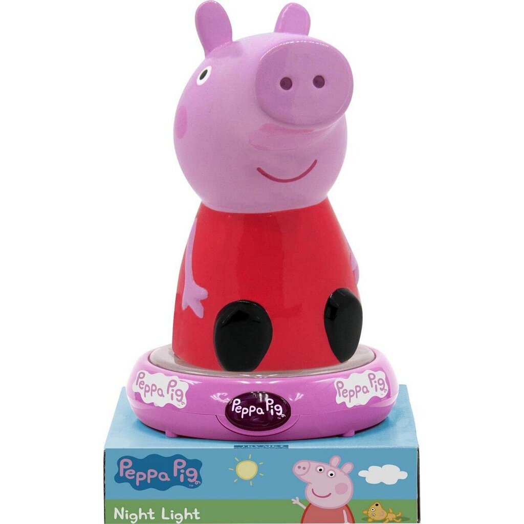 Vaikiškas šviestuvas Peppa Pig 3D kaina ir informacija | Vaikiški šviestuvai | pigu.lt