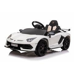 Детский электромобиль Injusa Aventador Svj, белый, 12 В цена и информация | Электромобили для детей | pigu.lt