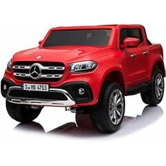 Детский электромобиль Injusa Mercedes Benz X Class Pick Up, красный, 12 В цена и информация | Электромобили для детей | pigu.lt