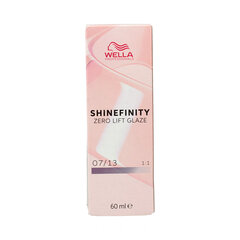 Plaukų dažai Wella Shinefinity Nº 07/13, 60 ml kaina ir informacija | Plaukų dažai | pigu.lt