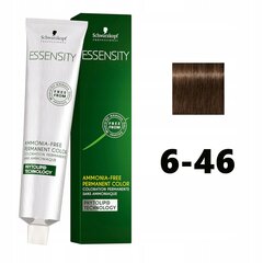 Plaukų dažai be amoniako Essensity Schwarzkopf 6-46 60 ml цена и информация | Краска для волос | pigu.lt