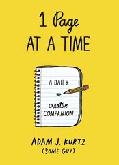 1 Page at a Time: A Daily Creative Companion цена и информация | Самоучители | pigu.lt