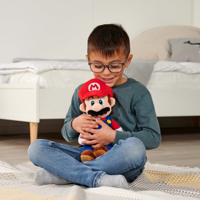 Pliušinis žaislas Super Mario Simba, 30 cm kaina ir informacija | Minkšti (pliušiniai) žaislai | pigu.lt