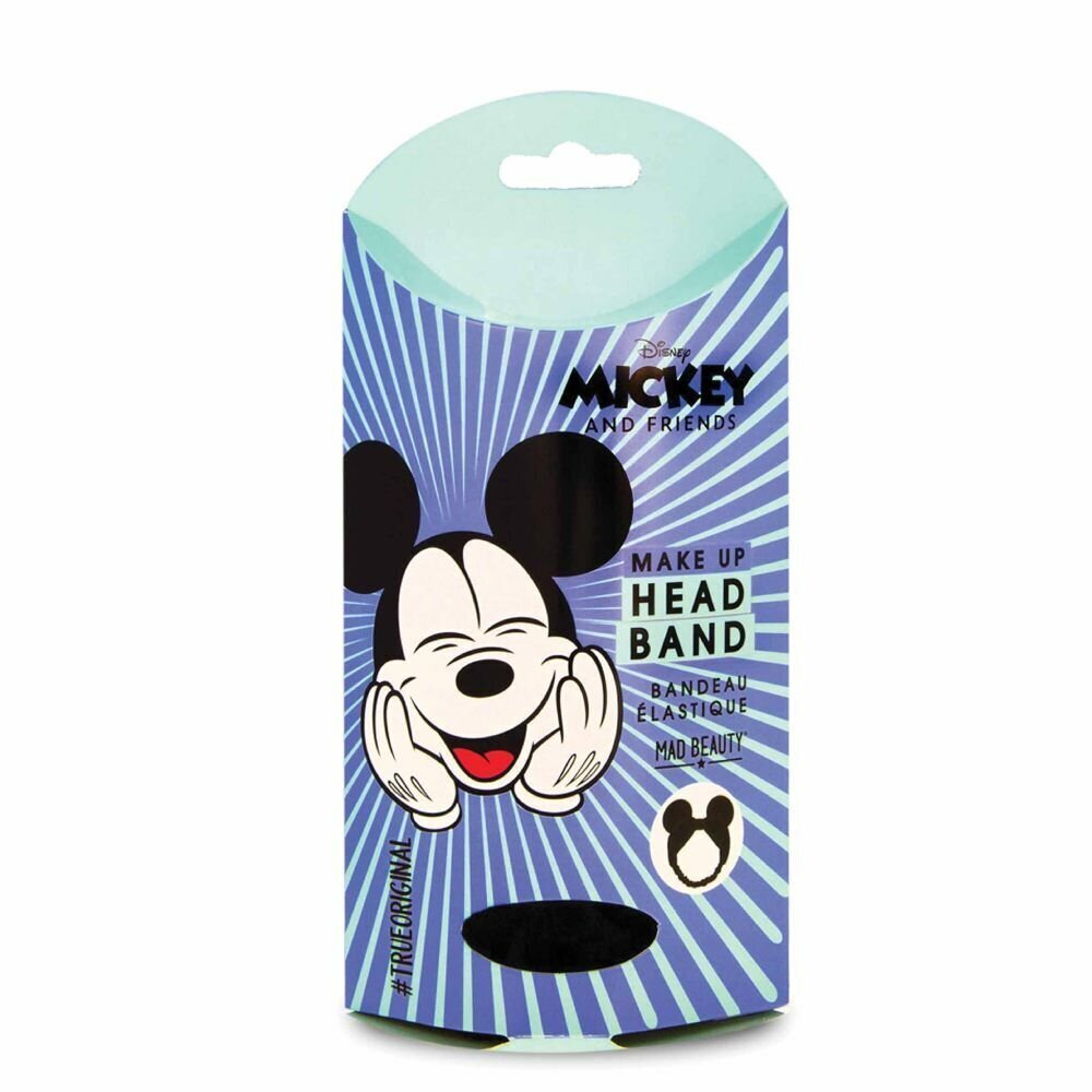 Plaukų raištis mergaitėms Mad Beauty Disney Mickey S4513545, juodas kaina ir informacija | Aksesuarai vaikams | pigu.lt