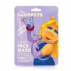 Veido kaukė Mad Beauty The Muppets Miss Piggy Levandos 25 ml kaina ir informacija | Veido kaukės, paakių kaukės | pigu.lt