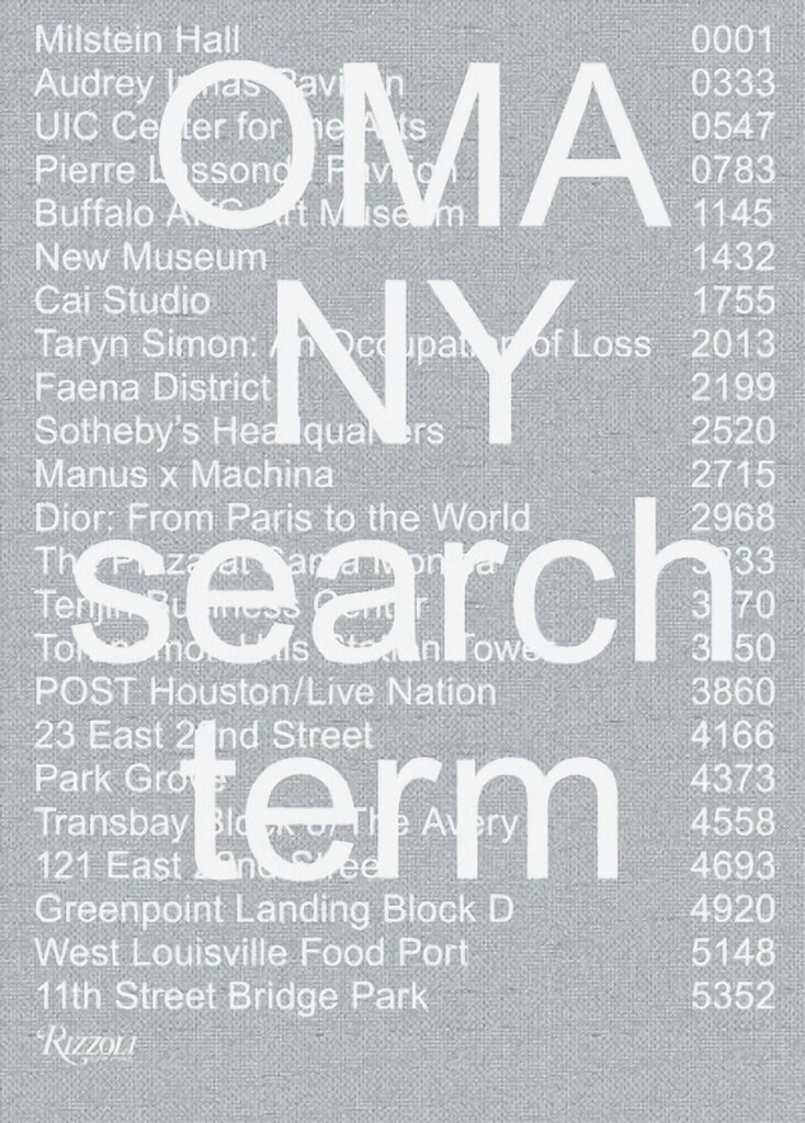 OMA NY: Search Term kaina ir informacija | Knygos apie architektūrą | pigu.lt