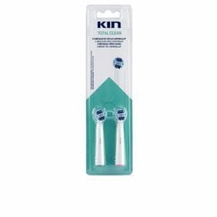 Pakeičiama galvutė Kin Total Clean, 2 vnt kaina ir informacija | Elektrinių dantų šepetėlių antgaliai | pigu.lt