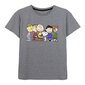 Marškinėliai moterims Snoopy, pilki kaina ir informacija | Marškinėliai moterims | pigu.lt