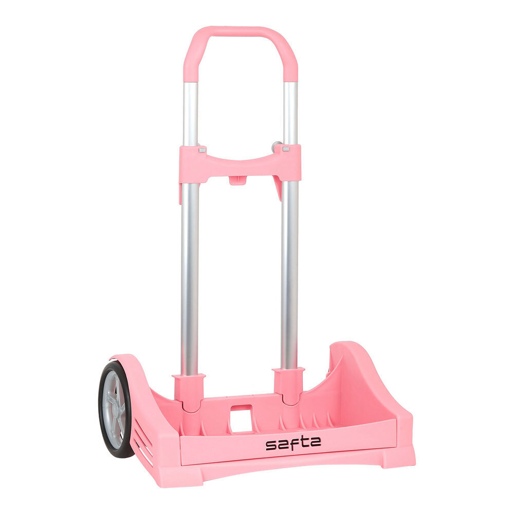 Vežimėlis kuprinei Safta, šviesiai rožinis kaina ir informacija | Kuprinės ir krepšiai | pigu.lt