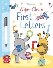 Wipe-clean First Letters цена и информация | Книги для самых маленьких | pigu.lt