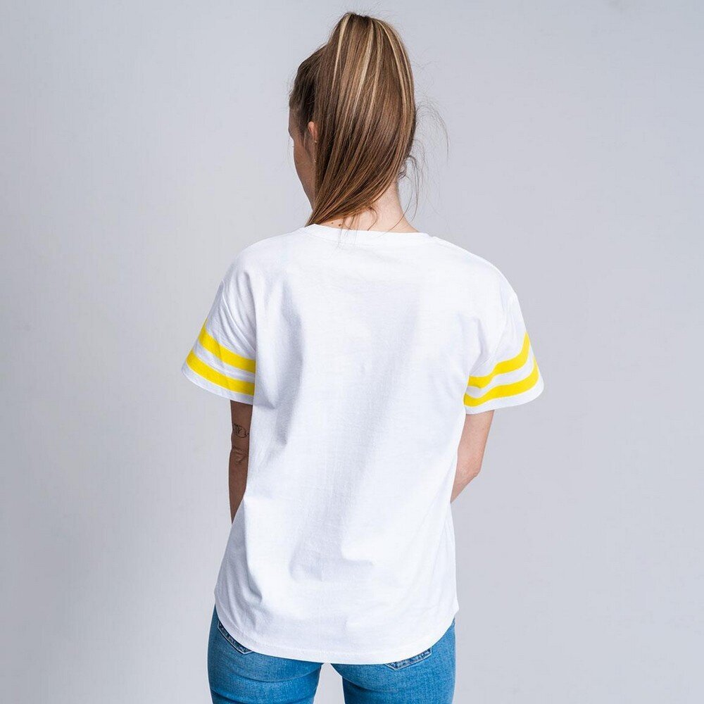 Marškinėliai moterims Snoopy, balti kaina ir informacija | Marškinėliai moterims | pigu.lt