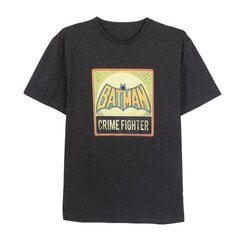 Vyriški marškinėliai su trumpomis rankovėmis Batman S0730903, pilki kaina ir informacija | Vyriški marškinėliai | pigu.lt