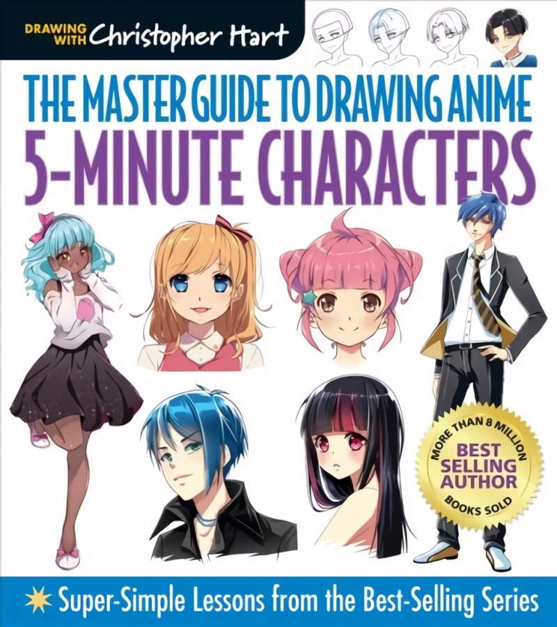 Master Guide to Drawing Anime: 5-Minute Characters: Super-Simple Lessons from the Best-Selling Series цена и информация | Knygos paaugliams ir jaunimui | pigu.lt