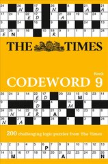 Times Codeword 9: 200 Cracking Logic Puzzles edition цена и информация | Книги о питании и здоровом образе жизни | pigu.lt
