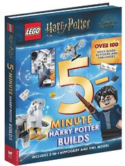 LEGO (R) Harry Potter (TM): Five-Minute Builds цена и информация | Книги для малышей | pigu.lt