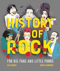 History of Rock: For Big Fans and Little Punks kaina ir informacija | Knygos paaugliams ir jaunimui | pigu.lt