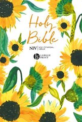 NIV Larger Print Soft-tone Bible: Sunflowers kaina ir informacija | Dvasinės knygos | pigu.lt