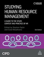 Studying Human Resource Management: A Guide to the Study, Context and Practice of HR 3rd Revised edition kaina ir informacija | Ekonomikos knygos | pigu.lt