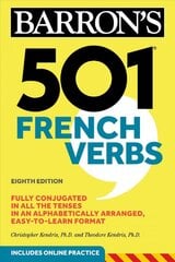 501 French Verbs kaina ir informacija | Užsienio kalbos mokomoji medžiaga | pigu.lt