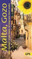 Malta, Gozo and Comino Guide: 60 long and short walks with detailed maps and GPS; 3 car tours with pull-out map 8th Revised edition цена и информация | Путеводители, путешествия | pigu.lt