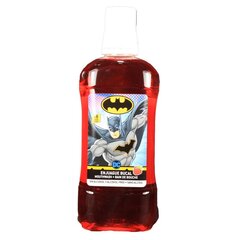 Burnos skalavimo skystis Batman Braškė, 500 ml kaina ir informacija | Dantų šepetėliai, pastos | pigu.lt