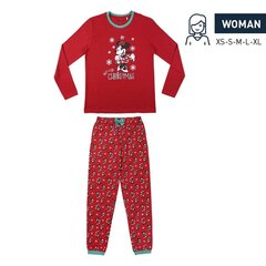 Pižama Mickey Mouse S0729017, raudonos spalvos kaina ir informacija | Naktiniai, pižamos moterims | pigu.lt
