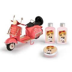 Набор для ванной Lorenay Bon Matin Pin Up Vespa (3 pcs) цена и информация | Масла, гели для душа | pigu.lt