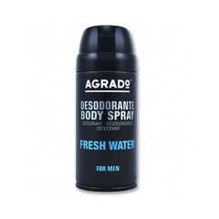Purškiamas dezodorantas Agrado Fresh Water vyrams, 150ml kaina ir informacija | Dezodorantai | pigu.lt