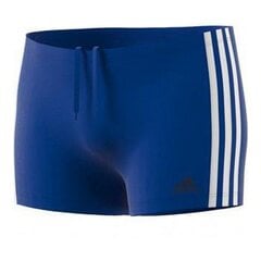 Плавки мужские Adidas  FIT BX 3S DZ7523  Синий цена и информация | Шорты для плавания, обтягивающие | pigu.lt