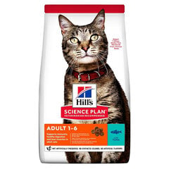 Сухой корм для кошек Hill's SP Feline Adult с тунцом, 3 кг цена и информация | Сухой корм для кошек | pigu.lt