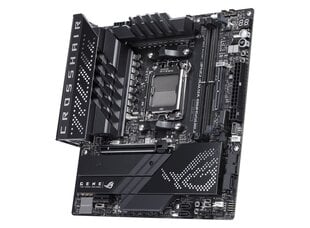 Asus ROG CROSSHAIR X670E GENE, Micro ATX, AM5, DDR5, WIFI kaina ir informacija | Pagrindinės plokštės | pigu.lt