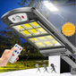 Lauko šviestuvas su saulės baterija ir judesio davikliu 6500 lm цена и информация | Lauko šviestuvai | pigu.lt