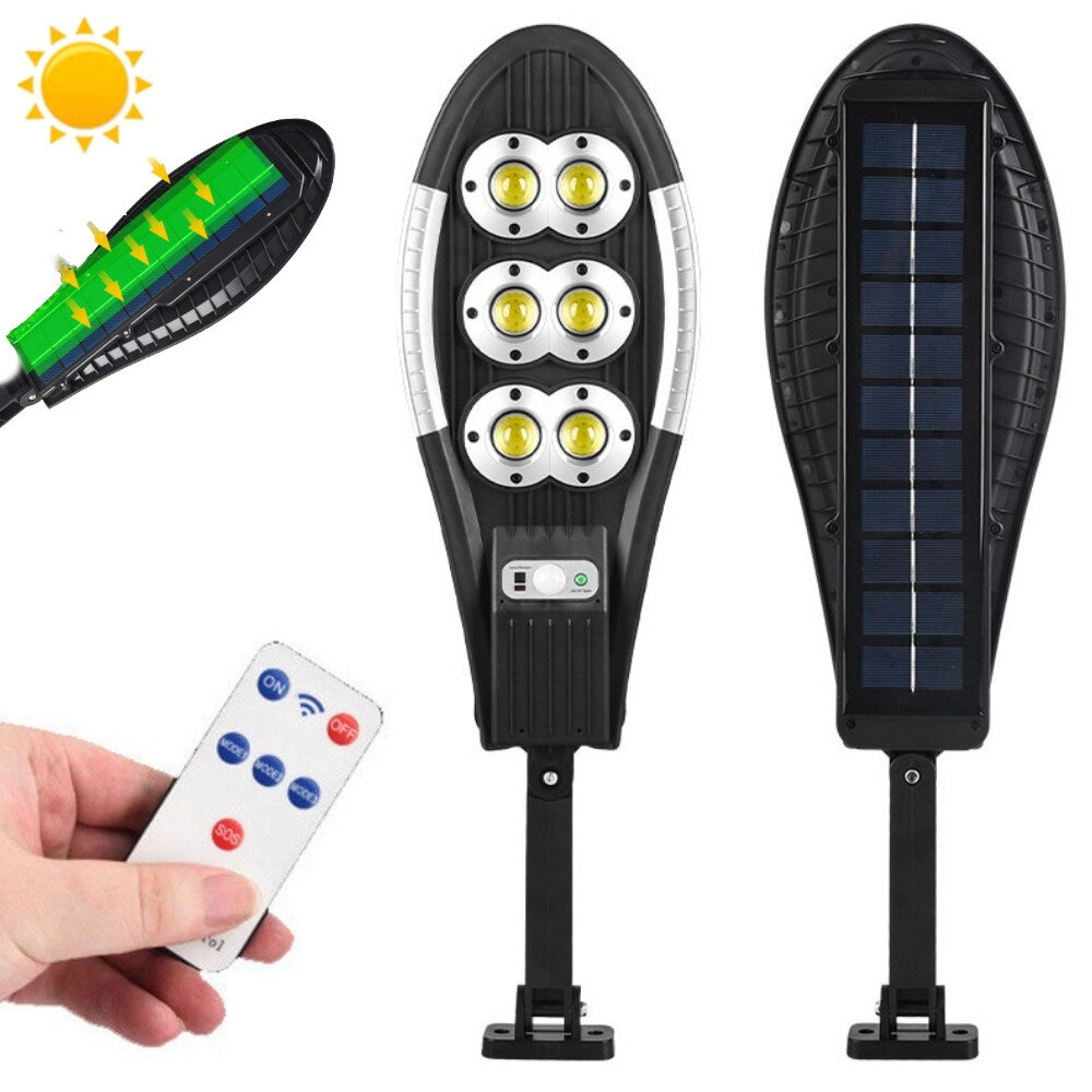 Lauko šviestuvas su saulės baterija ir judesio davikliu, 1500 lm kaina ir informacija | Lauko šviestuvai | pigu.lt