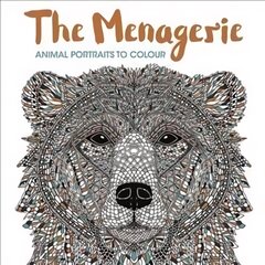 Menagerie: Animal Portraits to Colour kaina ir informacija | Knygos apie sveiką gyvenseną ir mitybą | pigu.lt