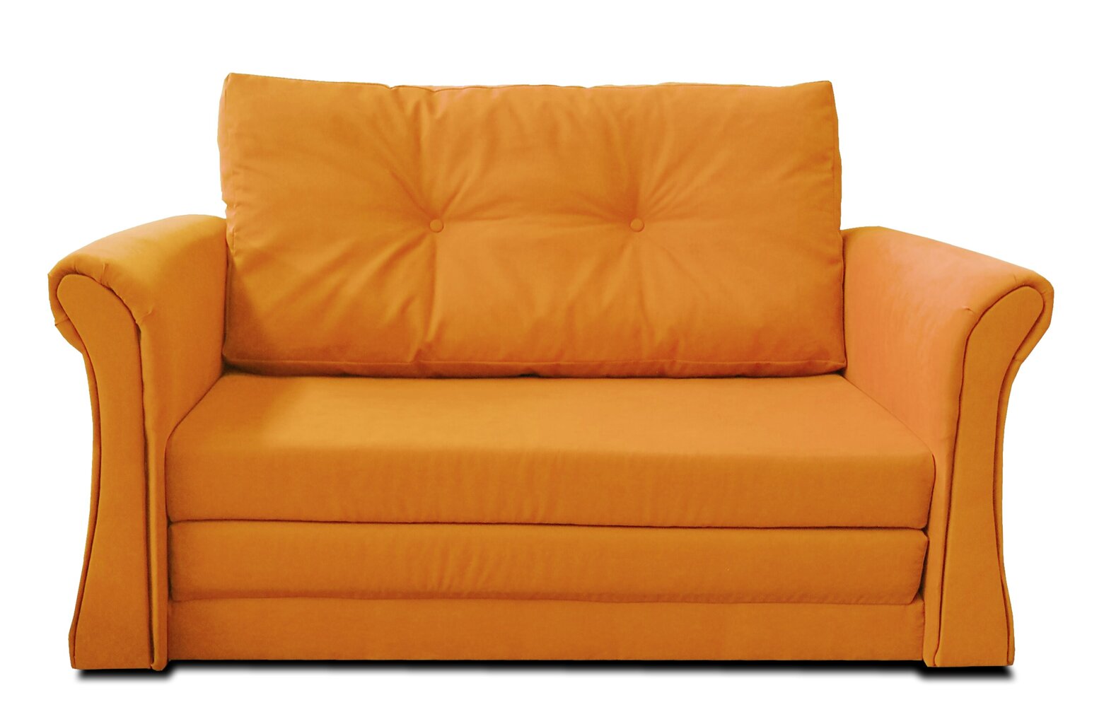 Vaikiška sofa Hania, oranžinė kaina ir informacija | Sofos | pigu.lt
