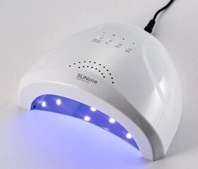 Профессиональная гибридная стильная лампа для ногтей UV/LED 48W цена и информация | Аппараты для маникюра и педикюра | pigu.lt