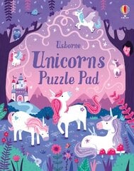 Unicorns Puzzle Pad цена и информация | Книги для самых маленьких | pigu.lt