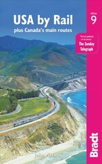 USA by Rail: plus Canada's main routes 9th Revised edition kaina ir informacija | Kelionių vadovai, aprašymai | pigu.lt