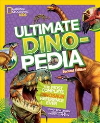 Ultimate Dinosaur Dinopedia 2nd Revised edition kaina ir informacija | Knygos paaugliams ir jaunimui | pigu.lt