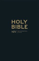 NIV Thinline Black Leather Bible kaina ir informacija | Dvasinės knygos | pigu.lt