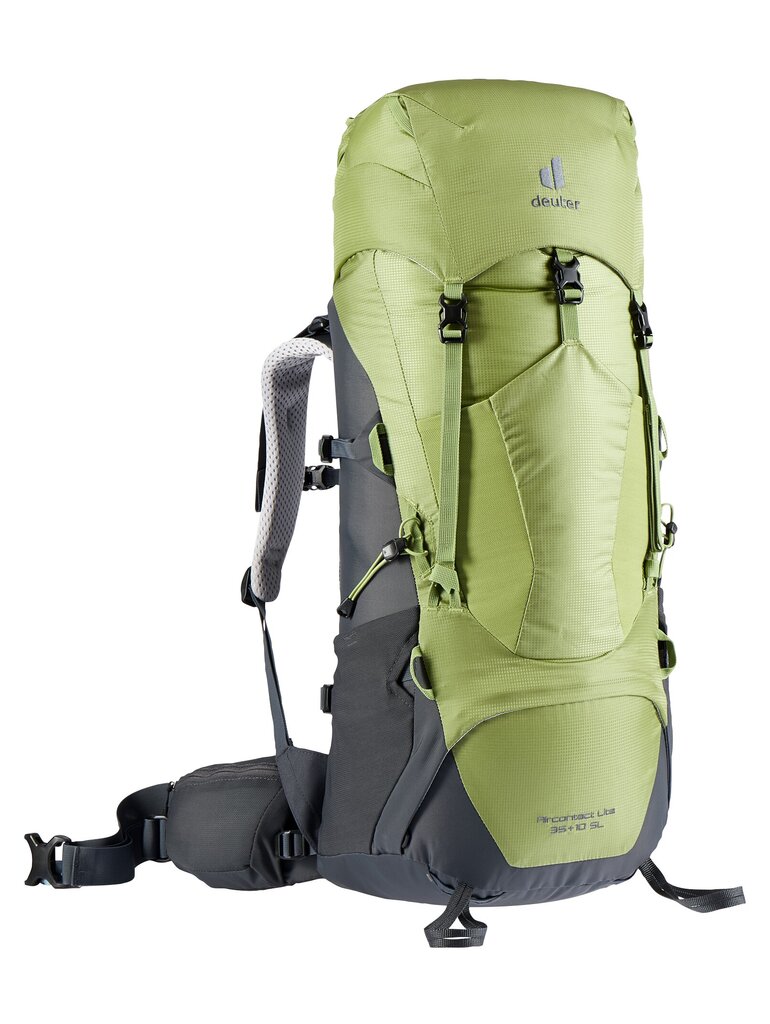 Kuprinė Deuter Aircontact Lite 35+10 SL, 45L, žalia цена и информация | Turistinės ir kelioninės kuprinės | pigu.lt